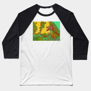 Flower illustration Baseball T-Shirt